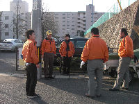 通学路清掃リポート ~寒さも今日までとか~