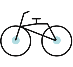 自転車のイラスト