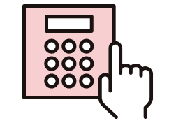 インターホンのイラスト