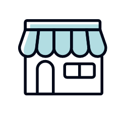 お店のイラスト